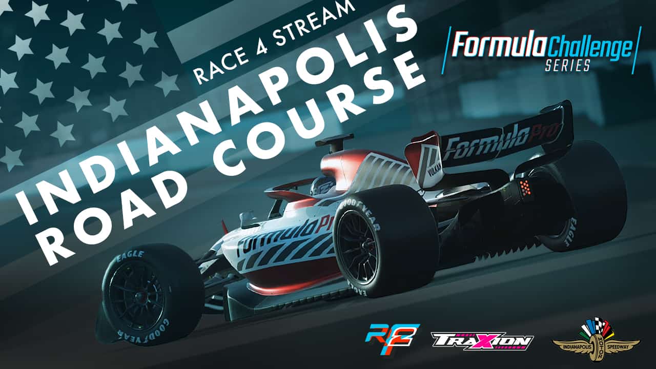 WATCH Formula Challenge Series Round 4, Indianapolis, Live Traxion
