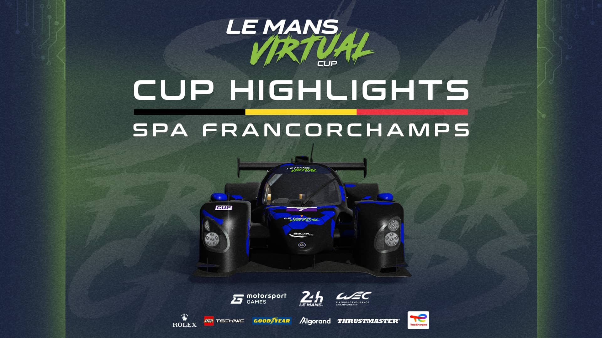 WATCH Virtual Le Mans Series Cup Round 2 Highlights Traxion