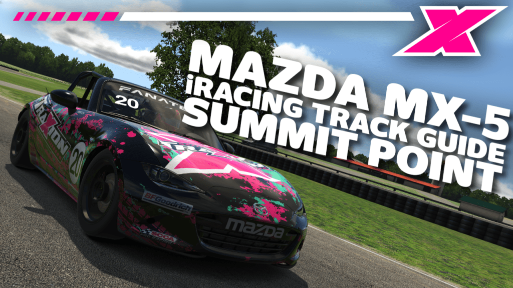 Dave Cam Summit Point IRacing Track Guide Mazda MX5 Traxion