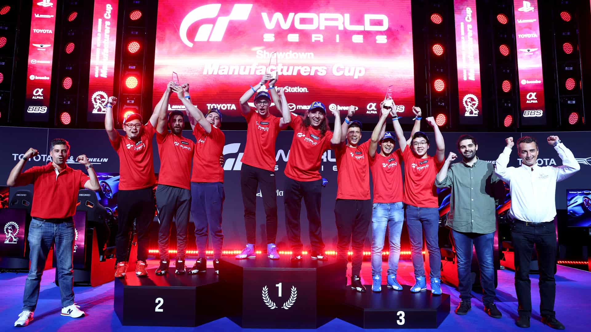 Toyota wins in Gran Turismo World Series Manufacturers Cup