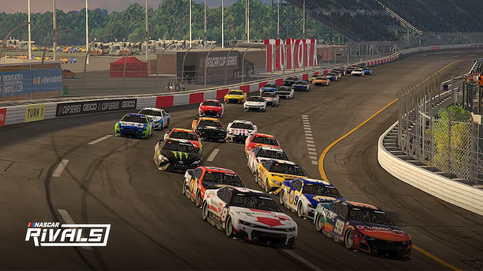 Everything you need to know about NASCAR Rivals on Nintendo Switch Traxion
