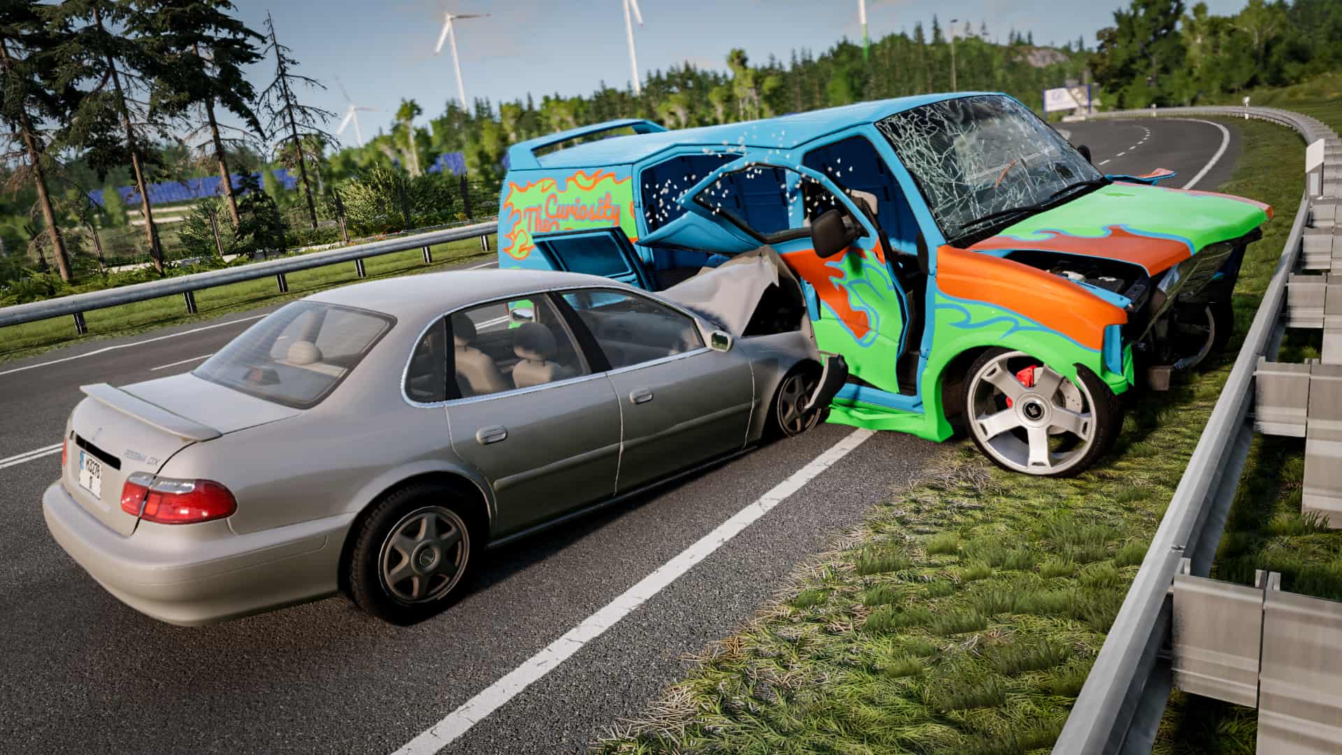Stream Experience Realistic Car Destruction with Beam Drive Crash