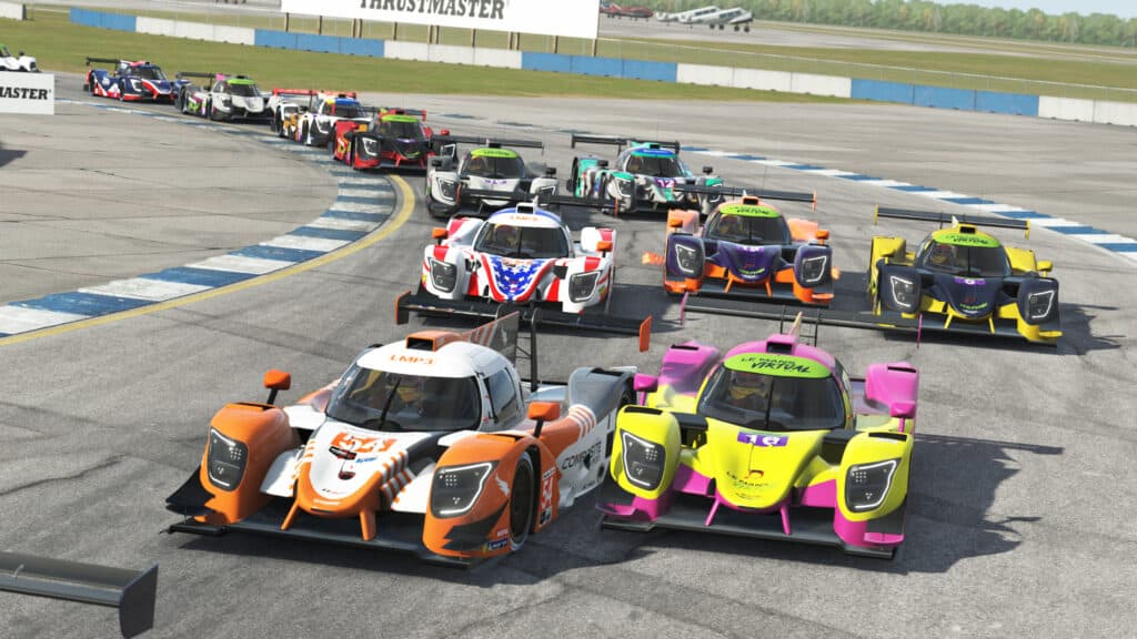 WATCH Le Mans Virtual Series Cup Round 1 Sebring LIVE Traxion