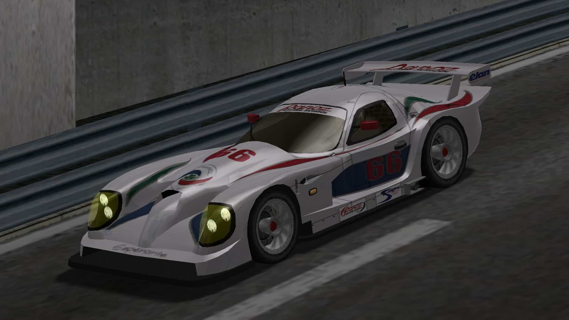 Gran Turismo 4 - Toyota GT-ONE Race Car '99 @ Mid-Field Raceway