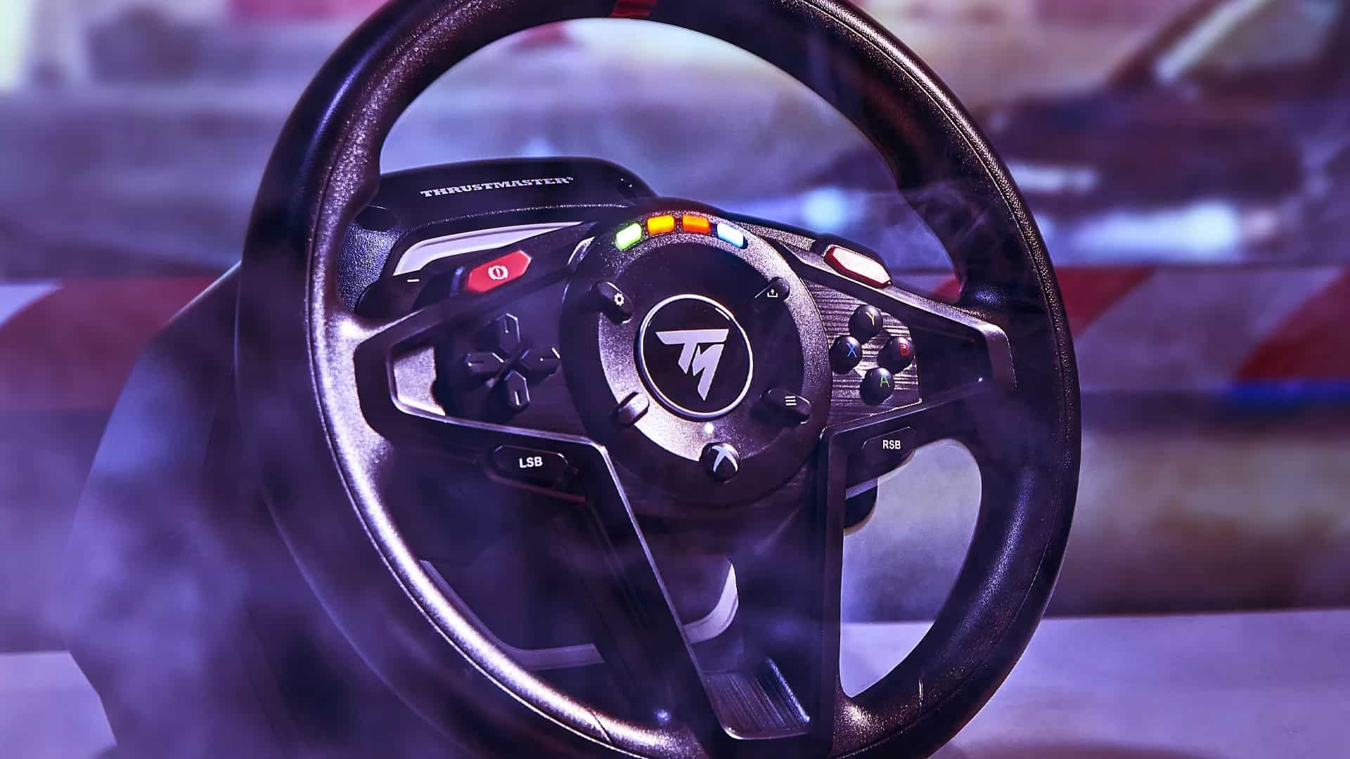 Thrustmaster Releases a New Steering Wheel Base: T128 - BoxThisLap