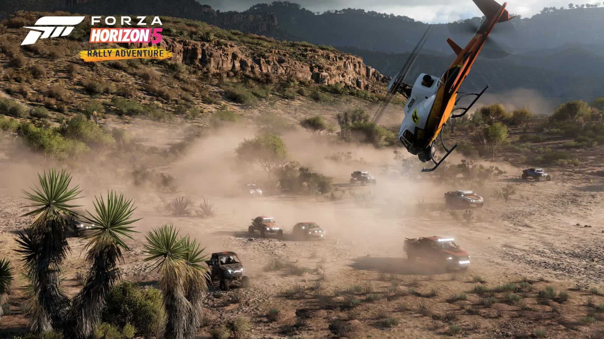 Forza Horizon 5's Rally Adventure map doesn't seem to feature that