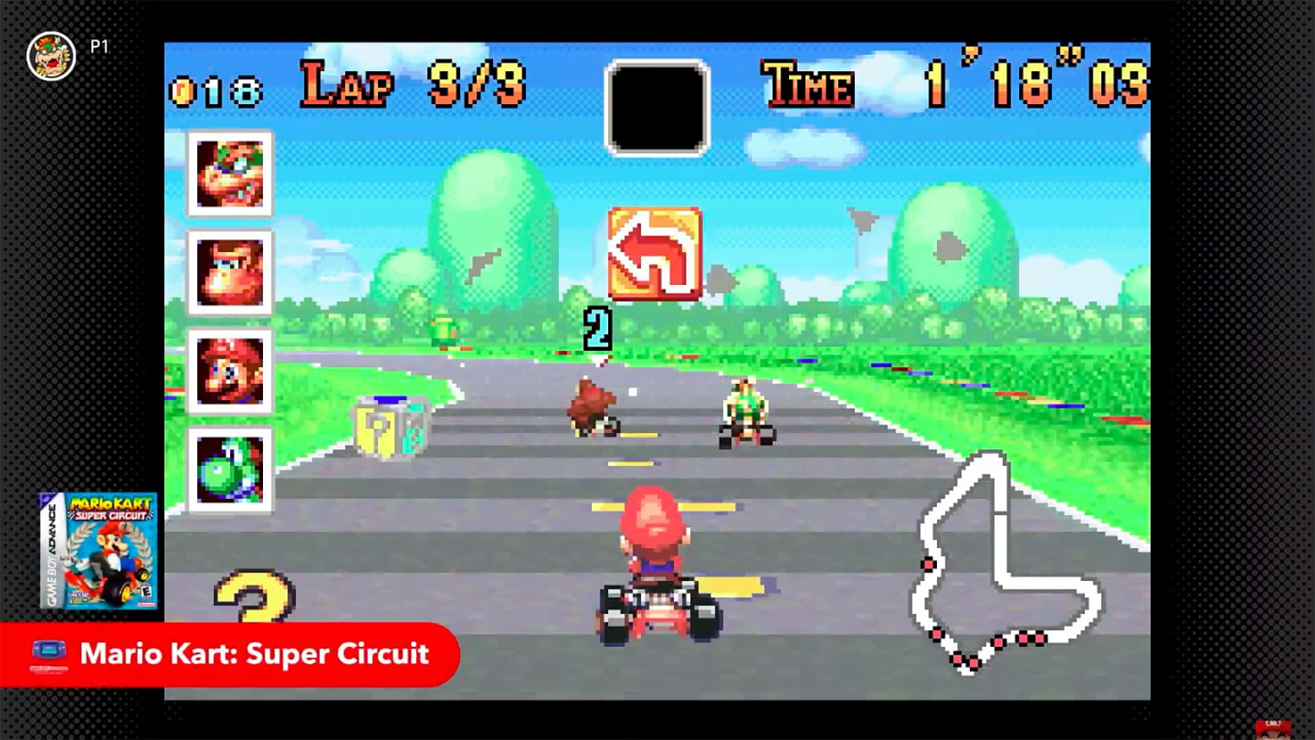 Mario Kart: Super Circuit now available on Nintendo Switch Online