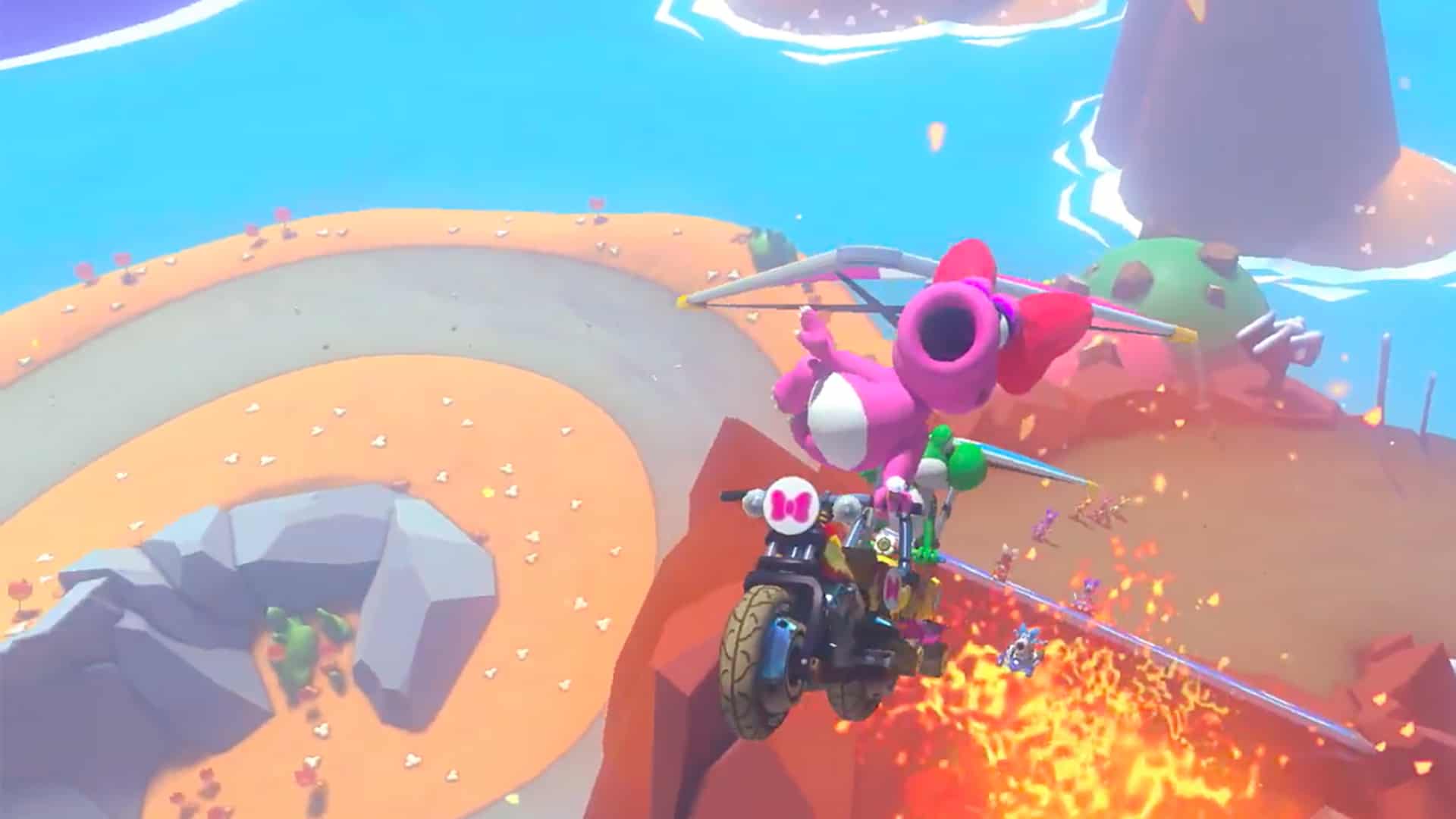 Mario Kart 8 Deluxe's next DLC includes a new Yoshi's Island track and  Birdo