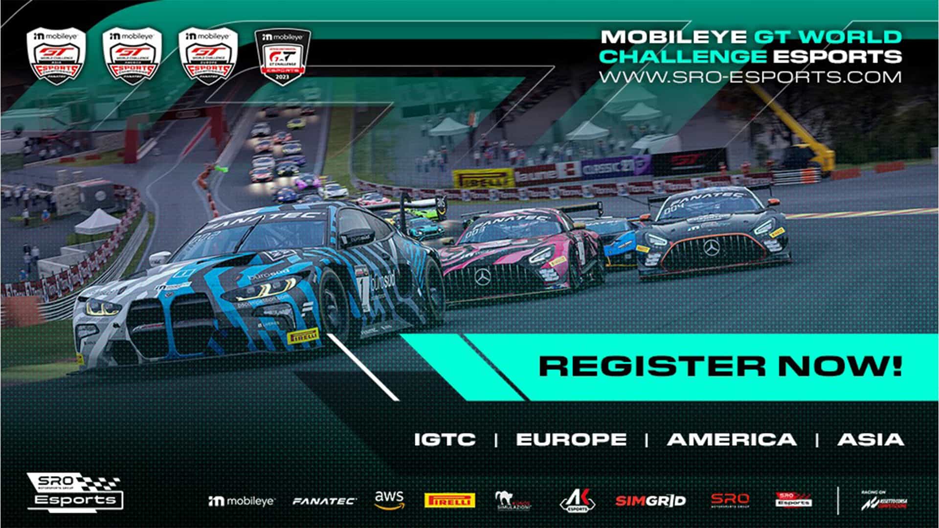 SRO Esports Racing Night will take place in-person during Spa 24