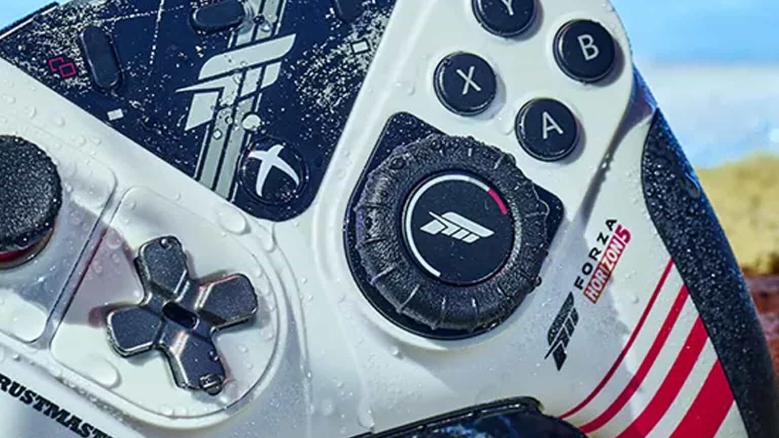 Thrustmaster Has Added A Mini Steering Wheel To A Gamepad Traxion