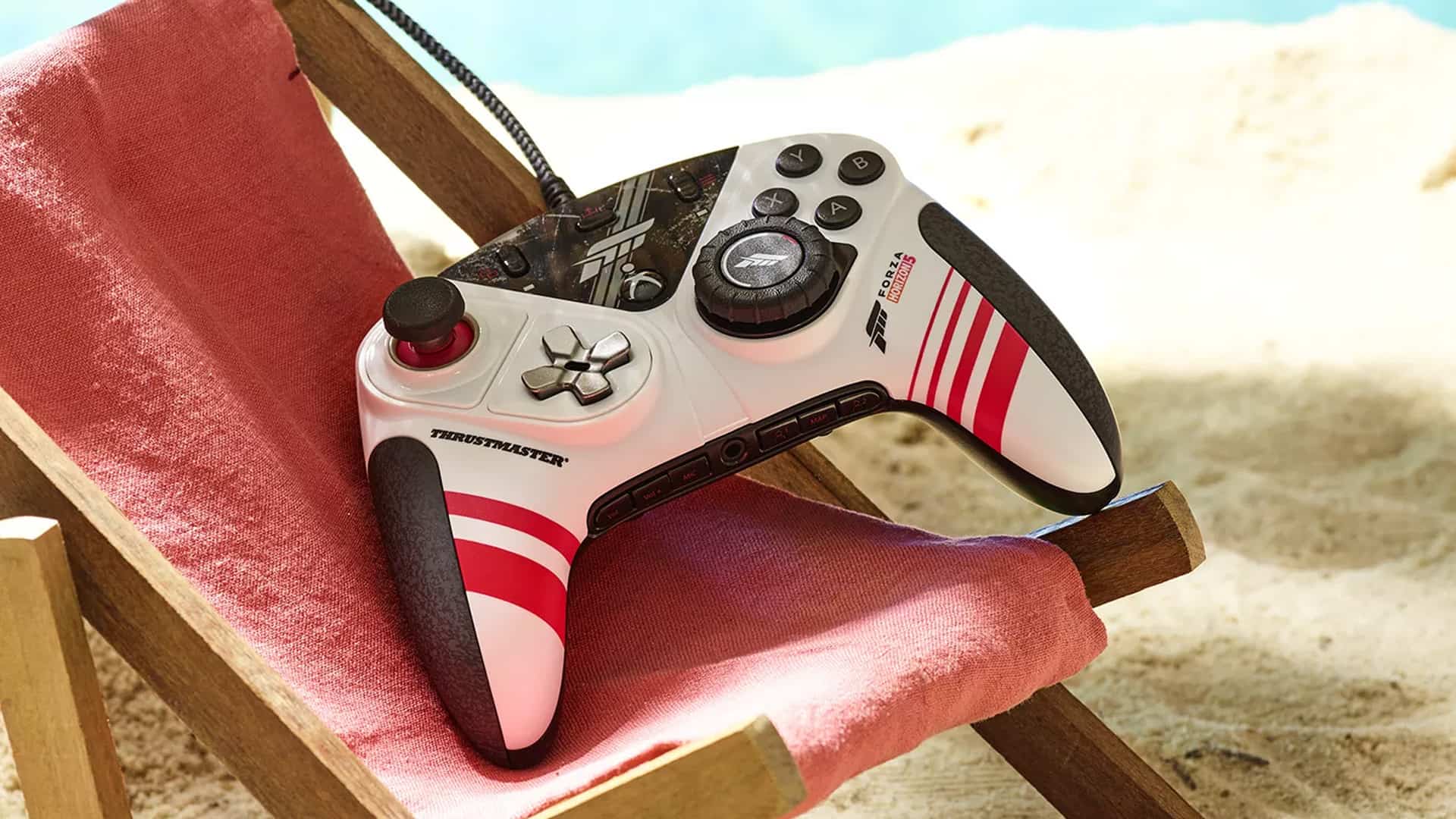 Thrustmaster Has Added A Mini Steering Wheel To A Gamepad Traxion