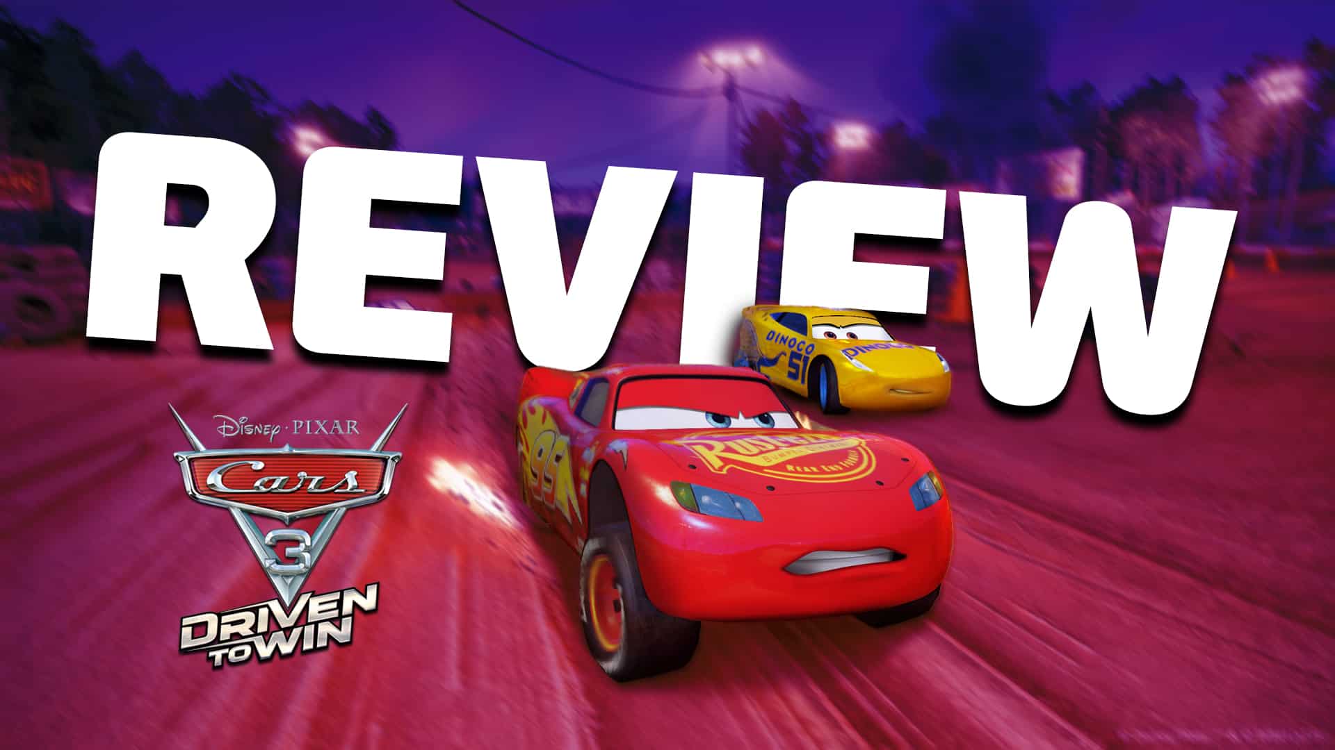 Cars 3' Poster: Lightning McQueen Enters the Upside Down (Exclusive)