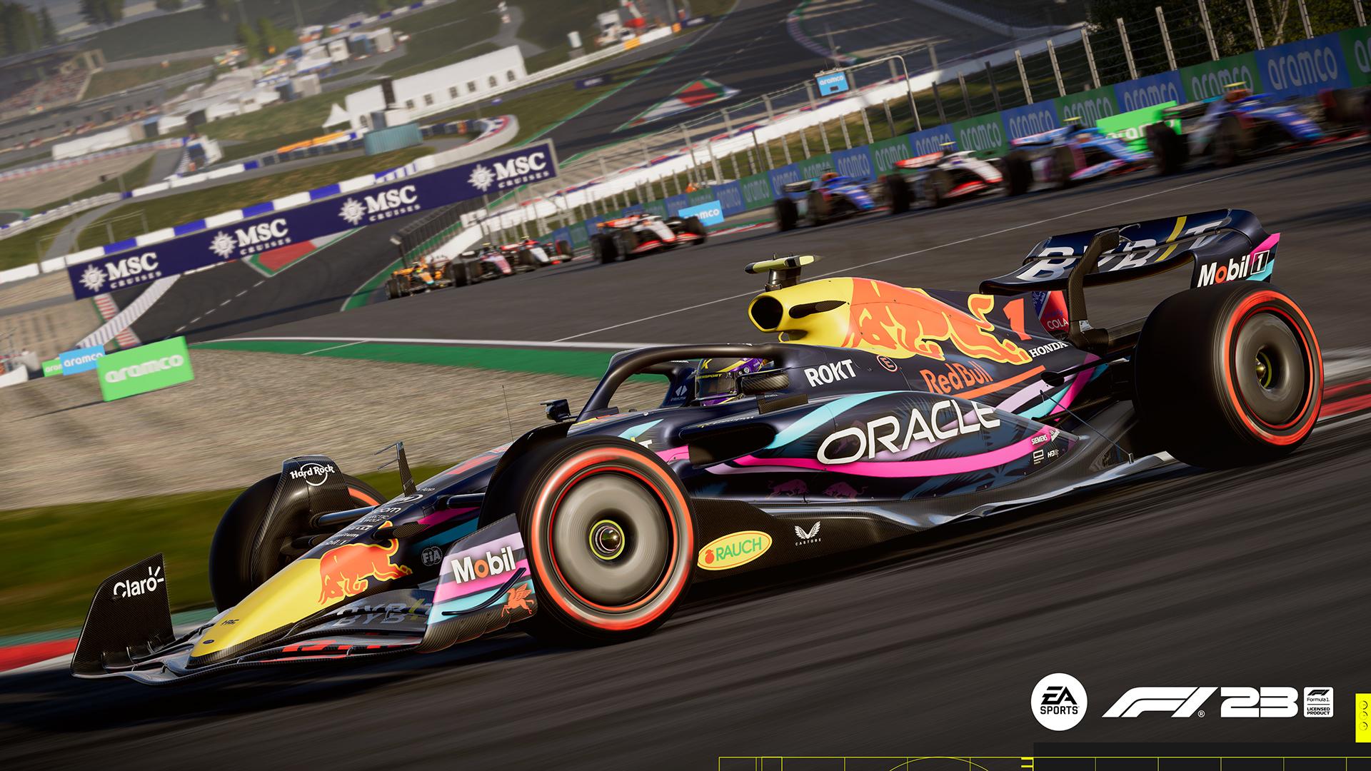 Red Bulls Miami livery, F1 Replays coming to F1 23 in July Traxion