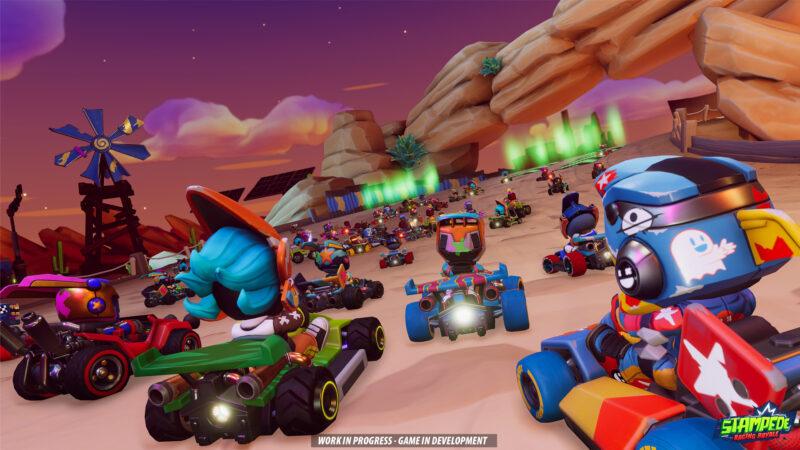 Stampede Racing Royale Is A Player Battle Kart Racer Traxion