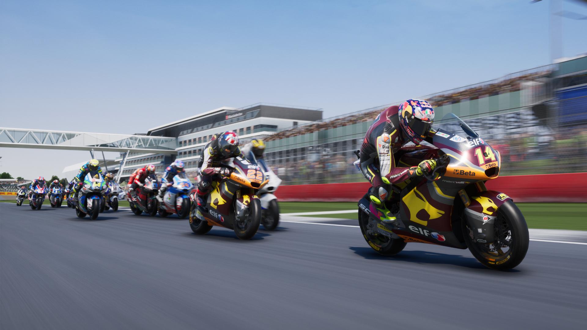 MotoGP 23 update adds current Moto2 grid Traxion