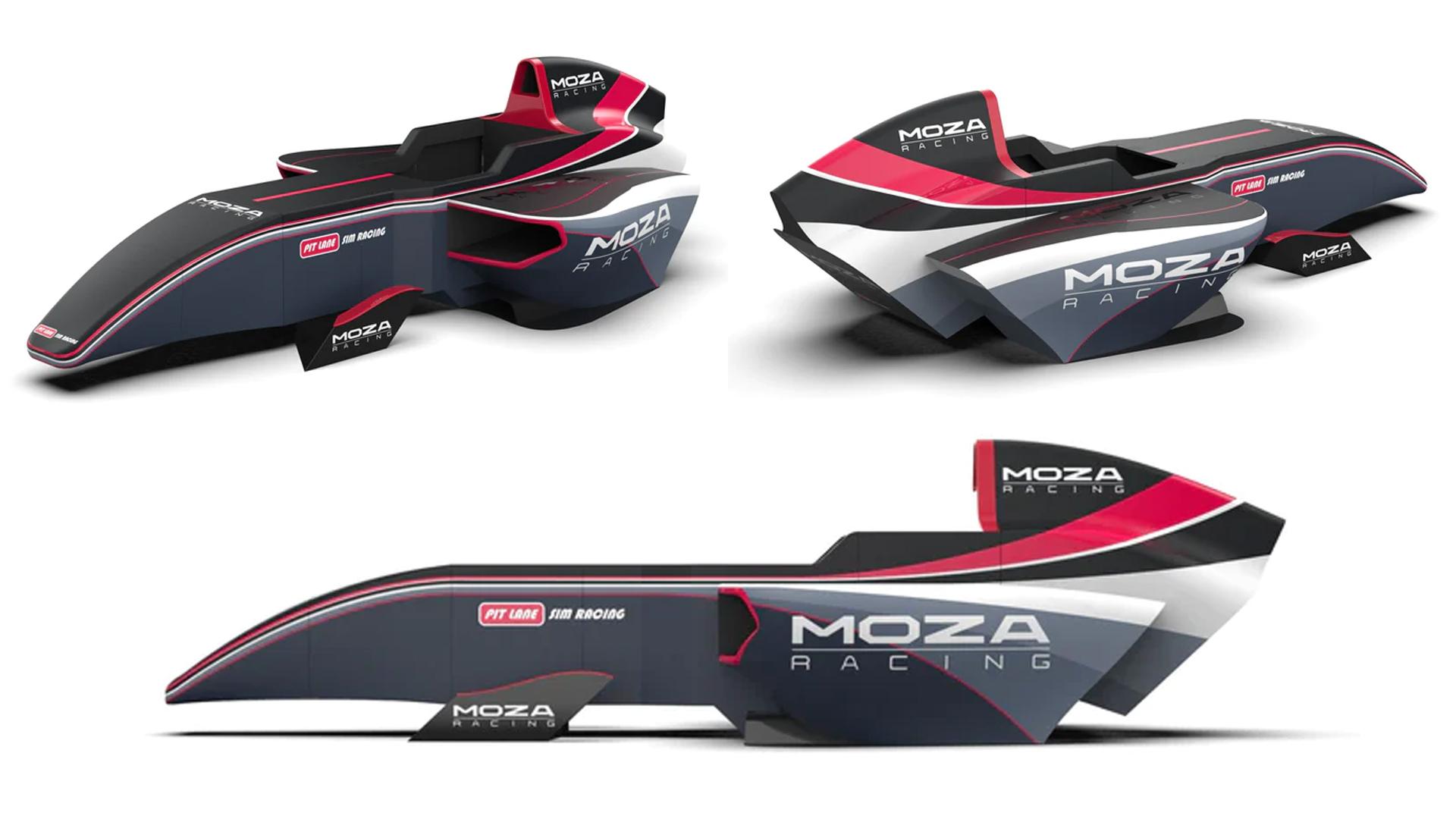 Pit Lane Sim Racing's MOZA-branded Formula cockpit now available for  pre-order