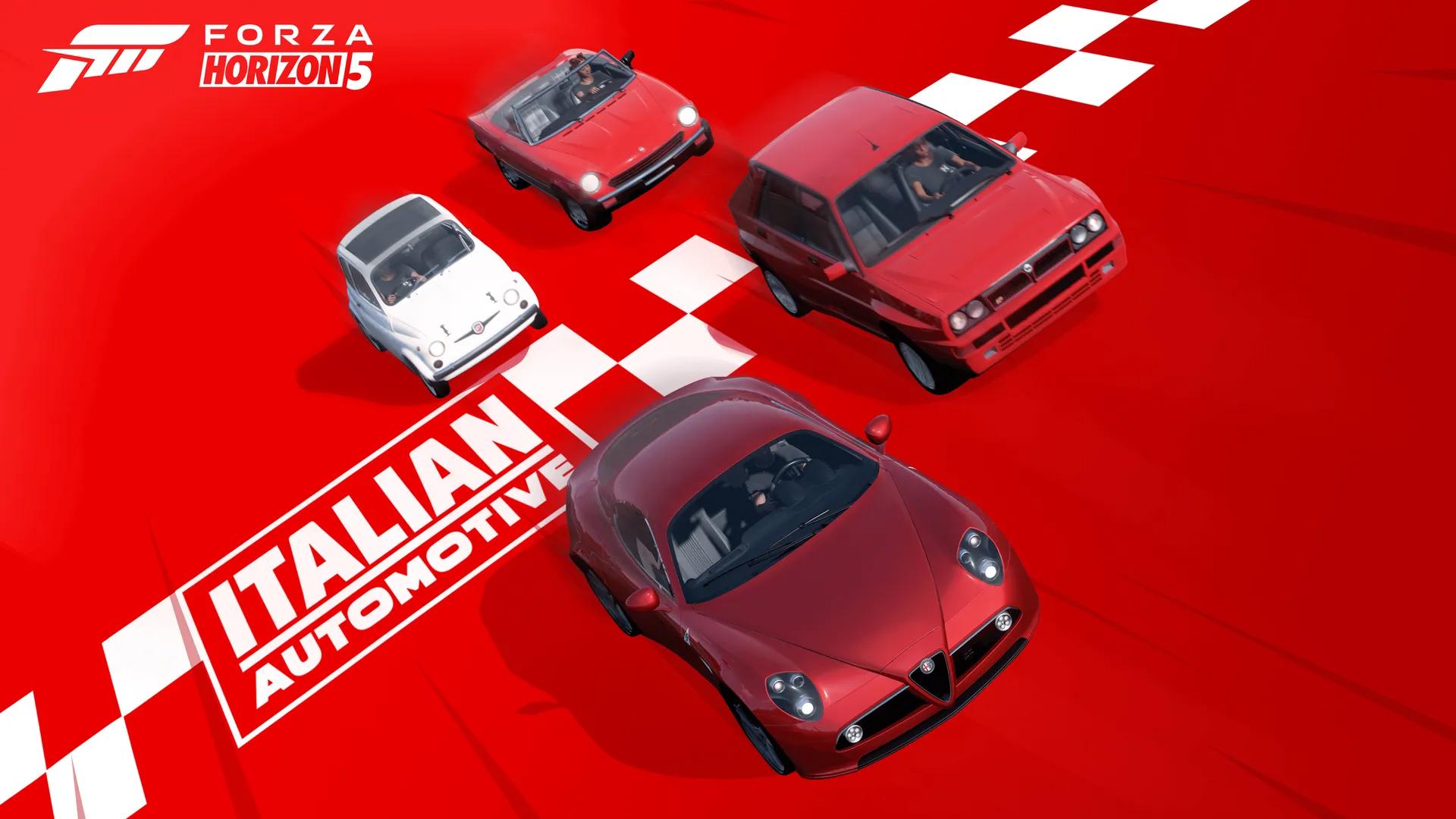 Forza Horizon 5 'Italian Automotive' update brings 23 cars, doubles Garage  limits