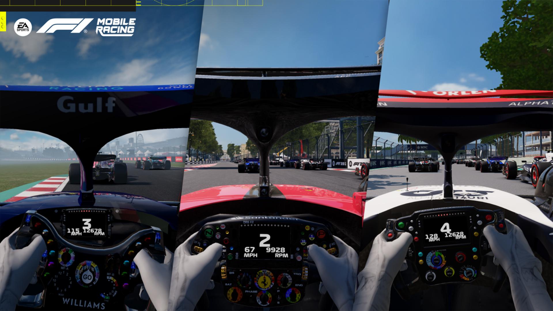 A screenshot of the garage view in the Asphalt 9 mobile racing game