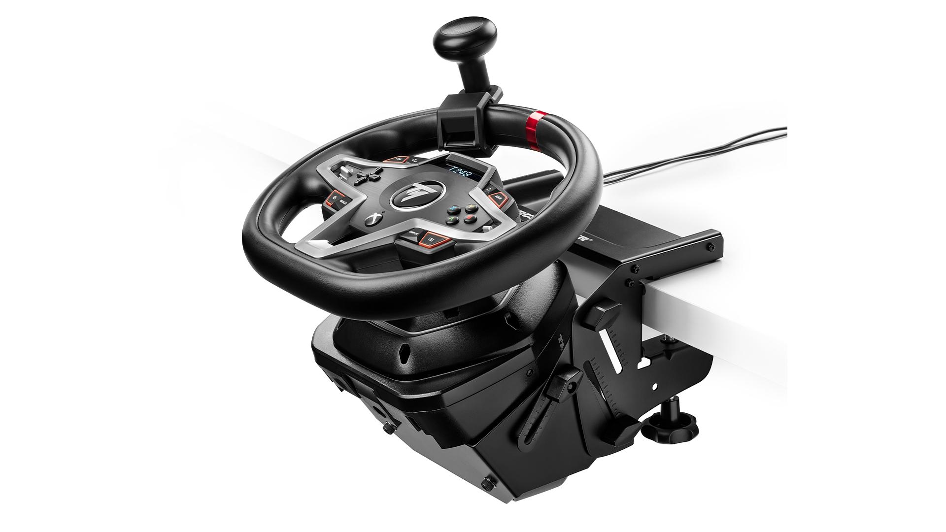 Work up a trucker tan with the new Thrustmaster SimTask Steering
