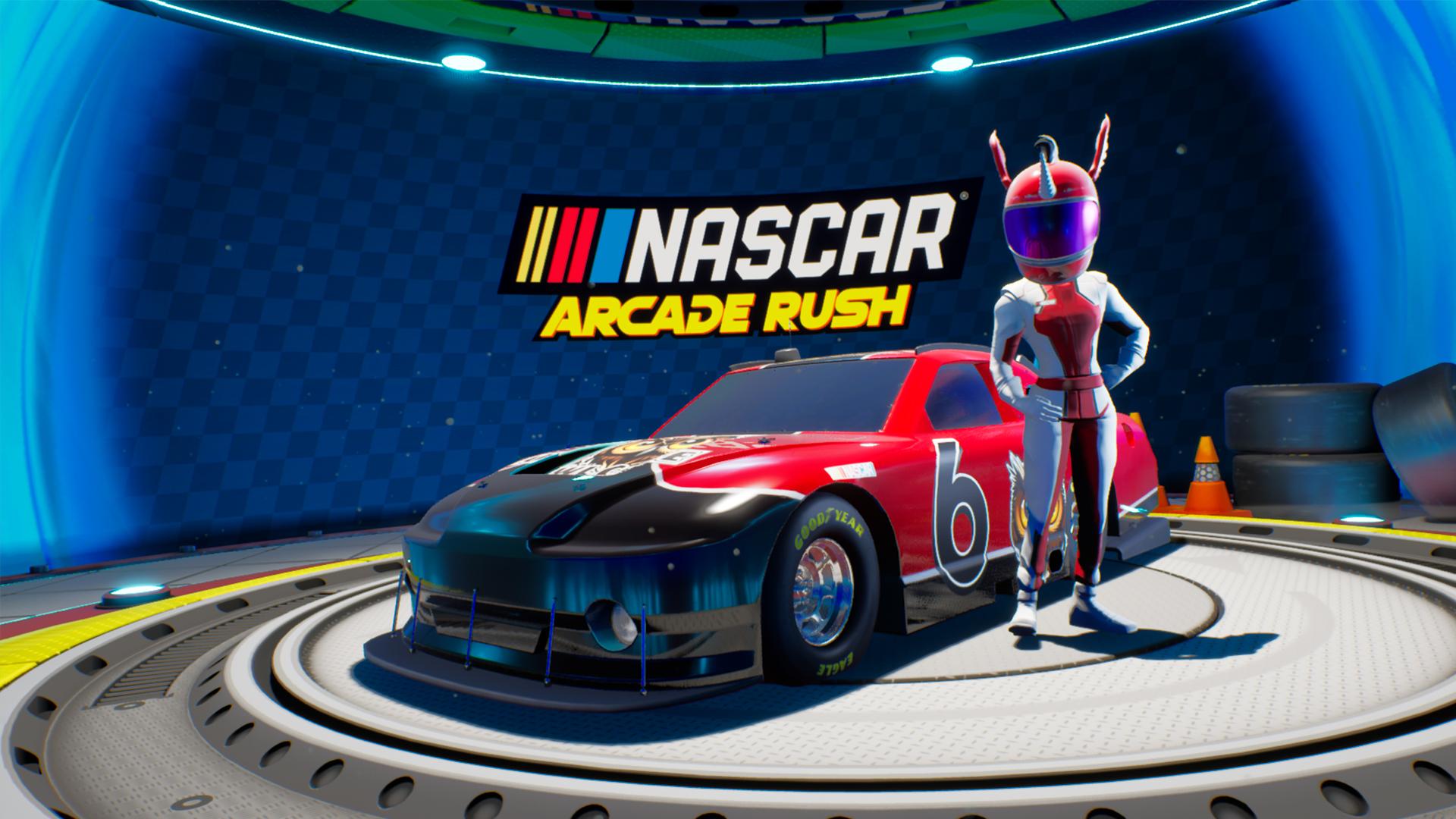 NASCAR Arcade Rush, stock car racings Mario kart rival, releases 15th September Traxion