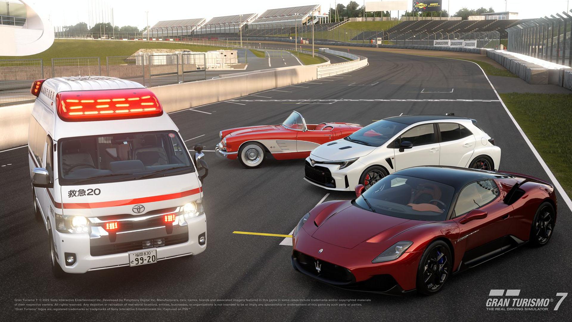 Gran Turismo 7 adds three new cars in most recent update - Xfire