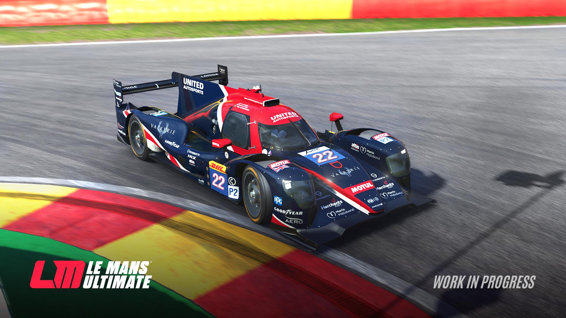 First in-game Le Mans Ultimate shots of LMP2 Oreca 07 revealed