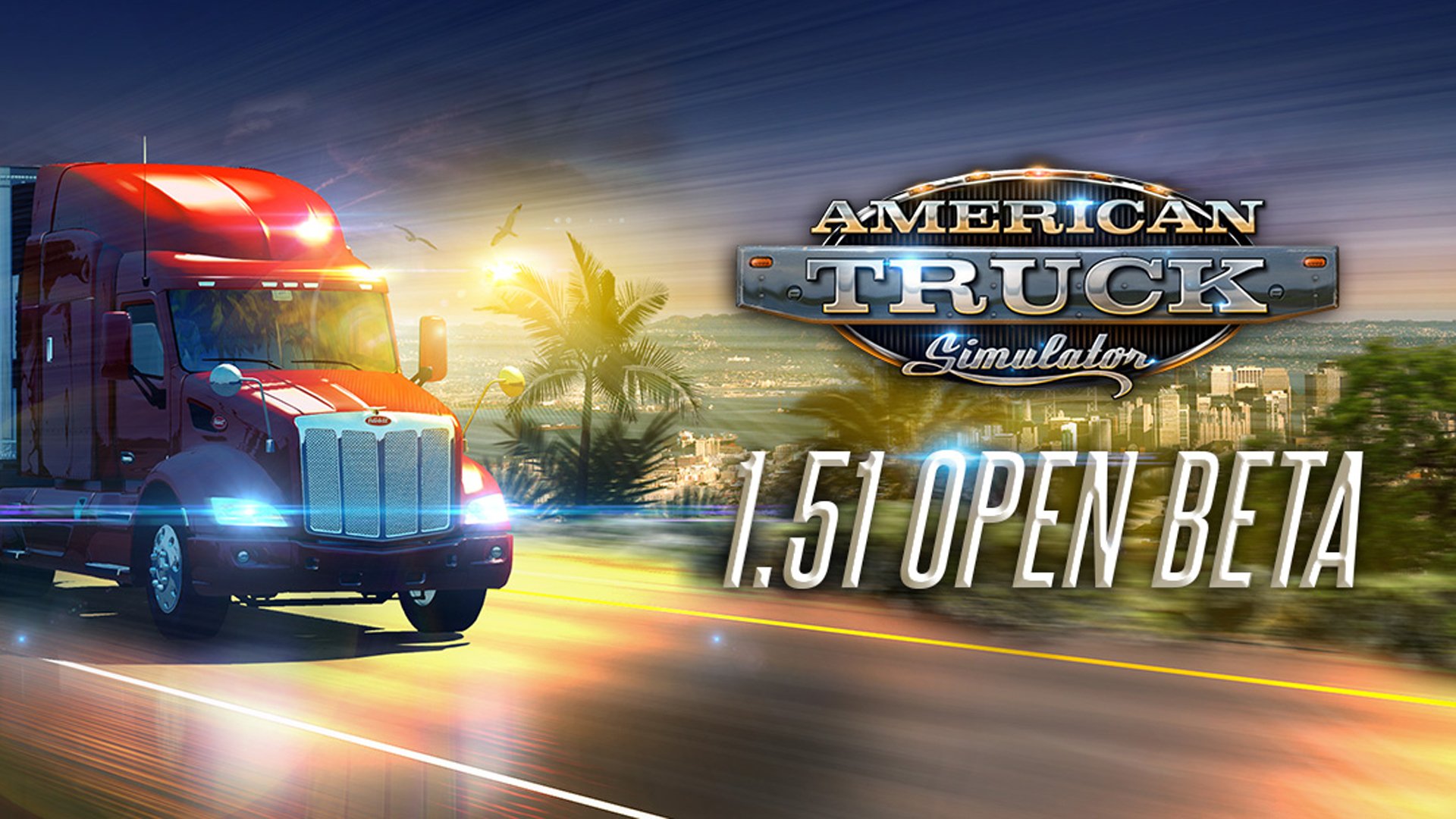 American Truck Simulator open beta 1.51 adds new roads, vegetation and more