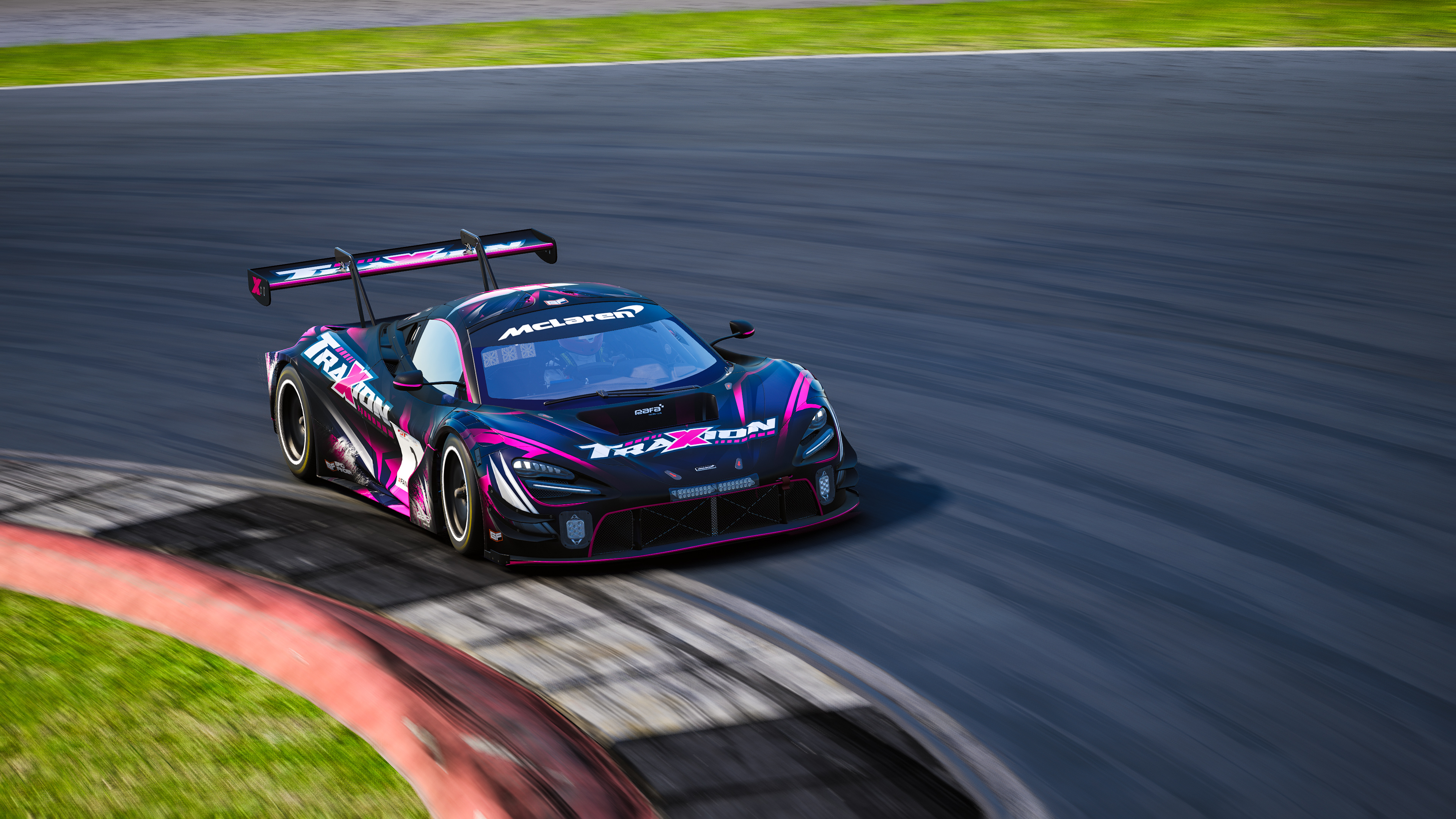 Traxion GT race car on track