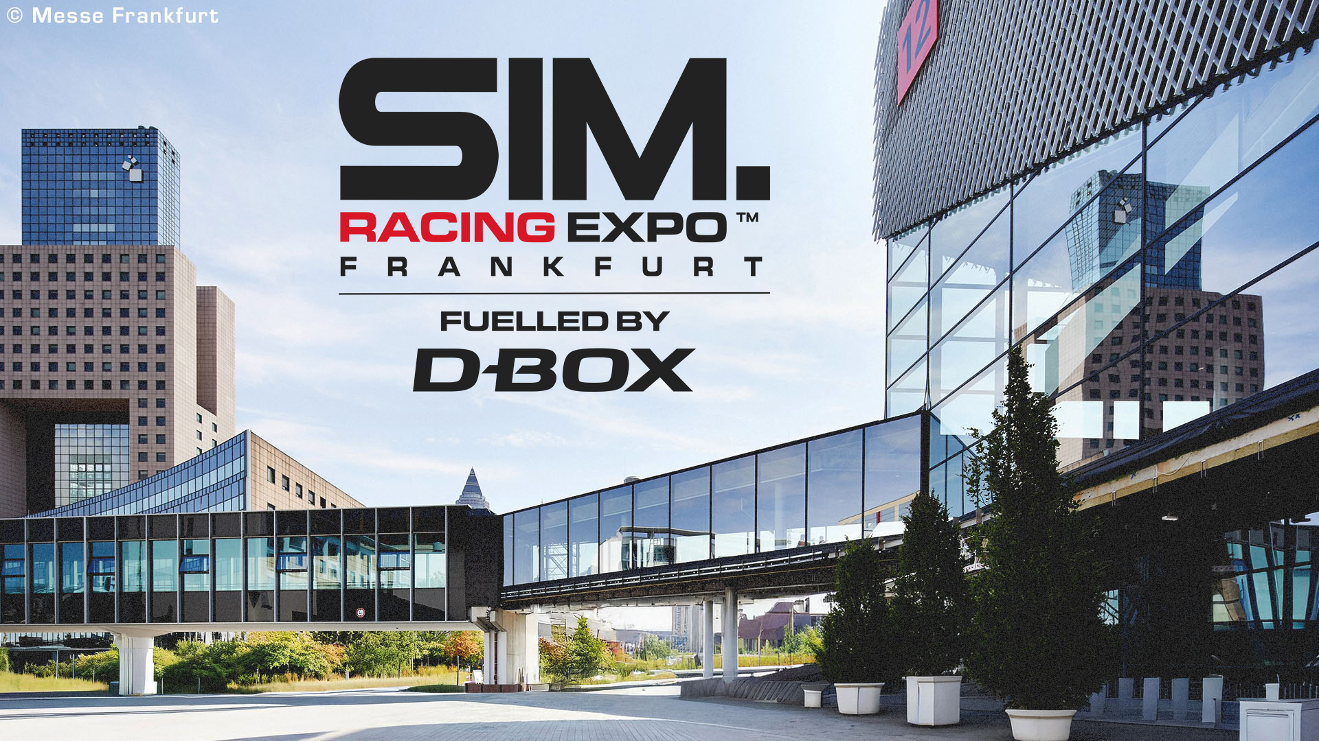 SimRacing Expo Frankfurt 2026, fuelled by D-BOX, at Messe Frankfurt
