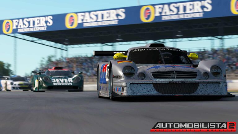 Automobilista 2 GT1 Cars Mercedes CLK Porsche 911