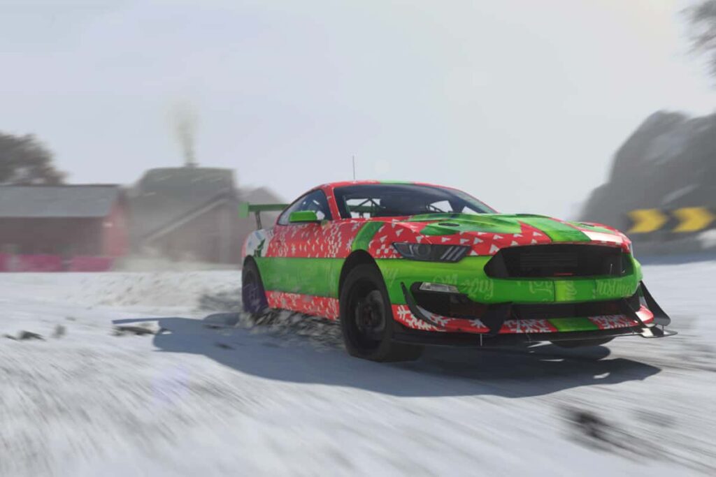 DIRT 5 Ford Mustang GT4 Snow Limits (1)