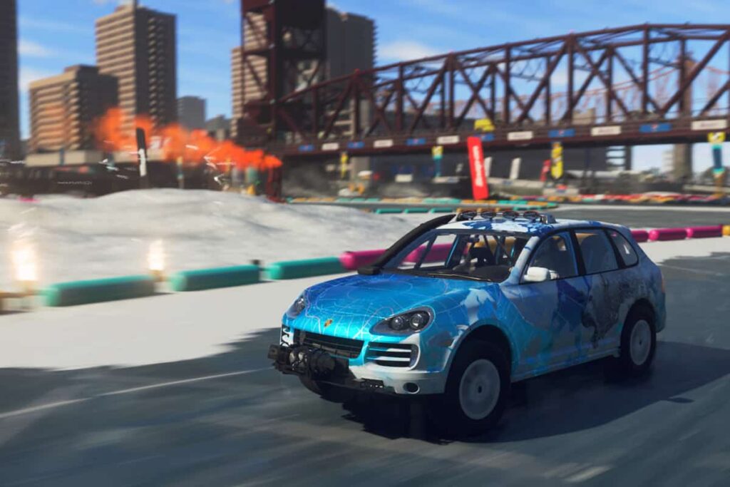 DIRT 5 Porsche Cayenne Transsyberia Snow Limits (1)