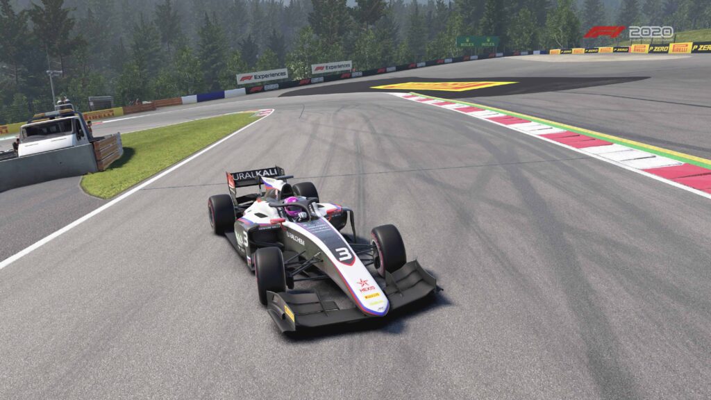 F2 2019 oversteer in F1 2020