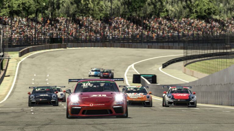Porsche TAG Heuer Esports Supercup Kevin Ellis Jr. winning Interlagos