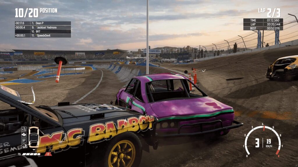 Racing Heroes car pack and tournament with Wreckfest update v1.8