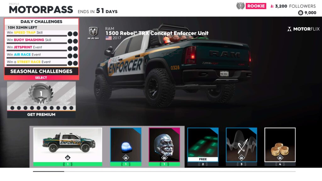 The Crew 2 The Hunt RAM 1500 Rebel TRX