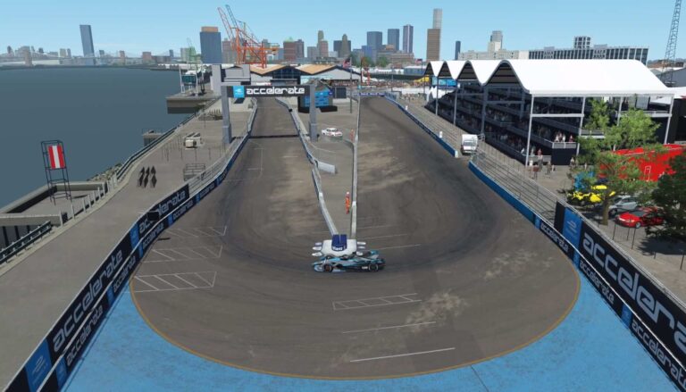 Formula E 2021 update, includes “Attack Zone” for rFactor 2