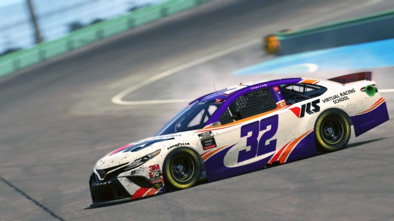 Keegan Leahy eNASCAR Homestead iRacing