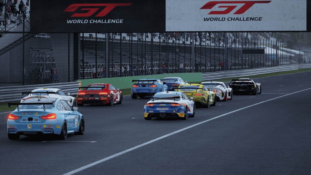 GT4 cars in Assetto Corsa Competizione