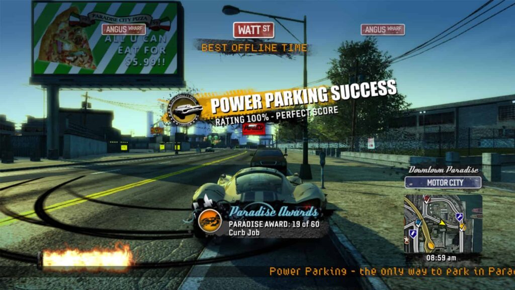 Burnout Paradise Switch Power Parking