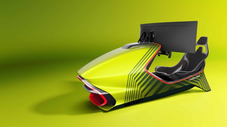 Aston Martin AMR-C01 simulator