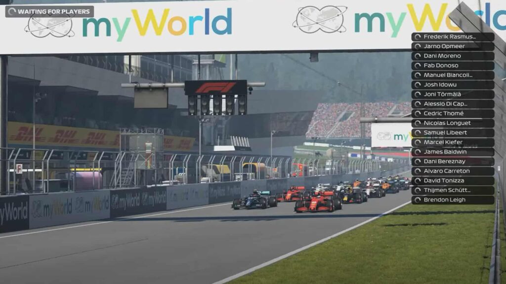 F1 Virtual Grand Prix Qualifying Race Austria 2021