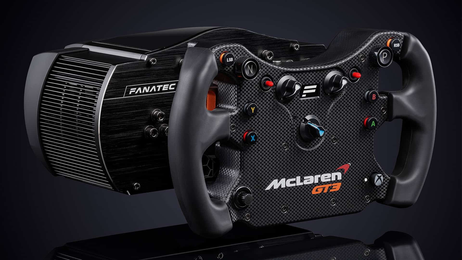 Fanatec CSL Elite McLaren GT3 V2 steering wheel revealed for those
