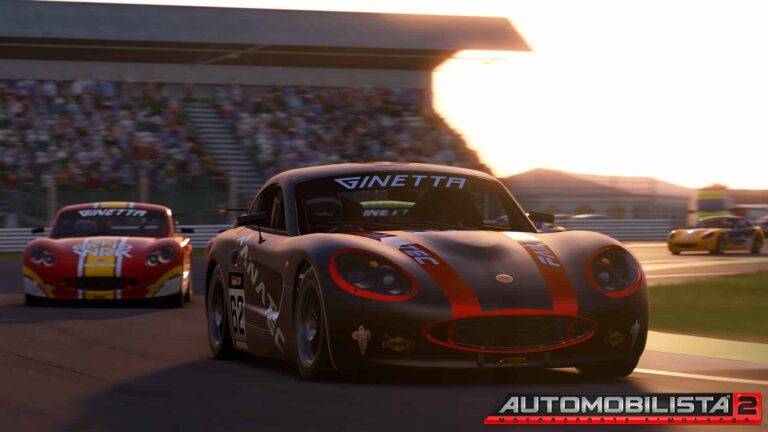 Ginetta G40 comes to AMS 2 with v1.1.1.0 update