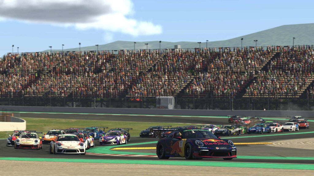 Sebastian Job leads field at Barcelona Porsche TAG Heuer Esports Supercup, 2021