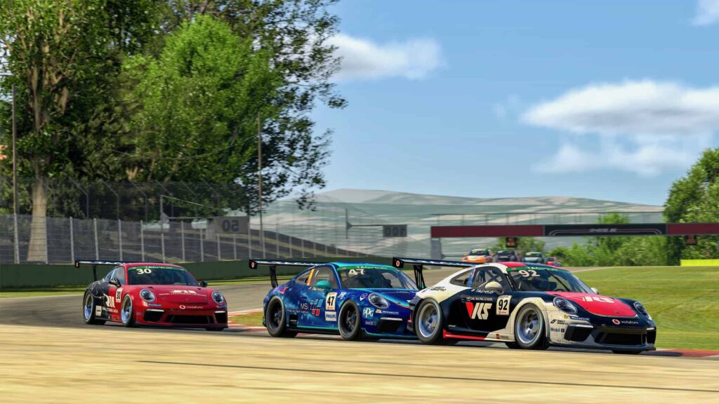 Jousha Rogers leads Imola feature race, Porsche TAG Heuer Esports Supercup