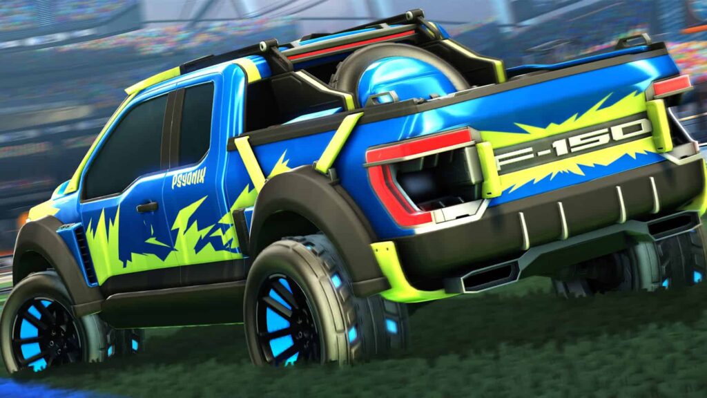 Rocket League Ford F150 rear