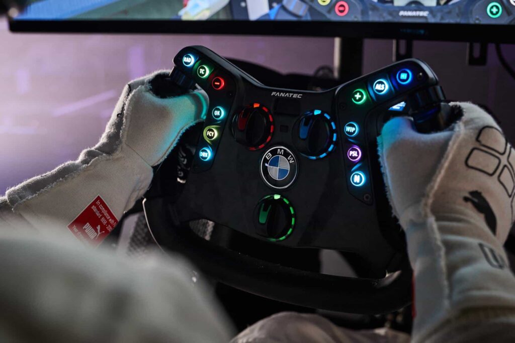 “Below €5,000” for new BMW Fanatec wheel