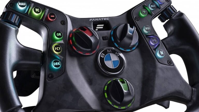 Fanatec and BMW announce M4 GT3 integrated wheel