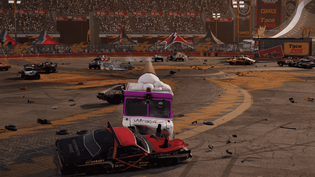 Hands-on: “WRECKNADO”! New track, cars and tournament for Wreckfest